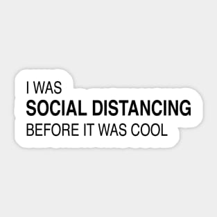 Social Distancing Expert Sticker